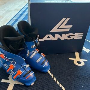 Boys Lange Ski Boots Size 23.5